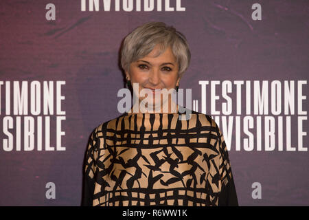 Maria Paiato mostrato durante il photocall del film Il testimone invisibile al Hotel San Regis - Roma Foto Stock