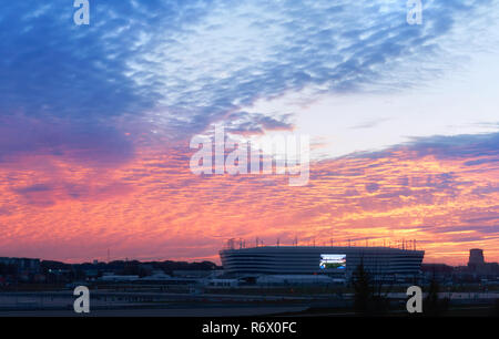 Kaliningrad, Russia, 30 settembre 2018. Arena baltica. Stadio di calcio. Impianti sportivi. Foto Stock