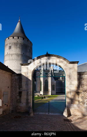 Chateaudun castello, Eure-et-Loir, centro, Francia Foto Stock