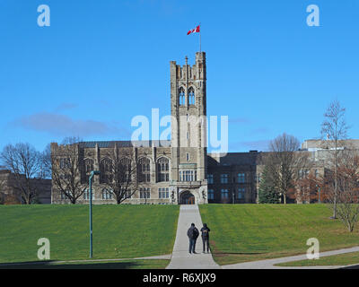 University College dell Università di Western Ontario, London, Ontario, Canada Foto Stock