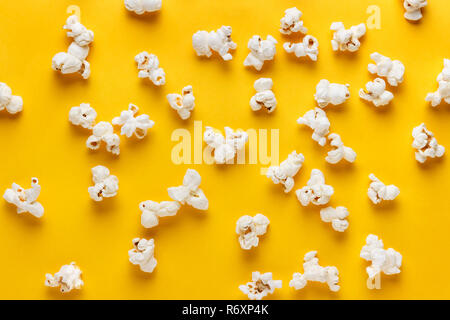 Sfondo del popcorn. Foto Stock