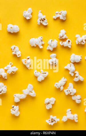 Sfondo del popcorn. Foto Stock