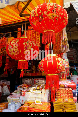 Mercato cambogiano, Kratie (Kracheh), Cambogia Foto Stock