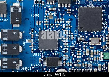 Circuito integrato del computer Foto Stock