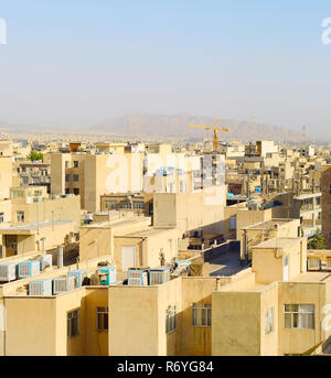 Architettura di Tehran, Iran Foto Stock