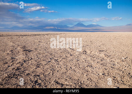 Il paesaggio del deserto in San Pedro de Atacama, Cile Foto Stock