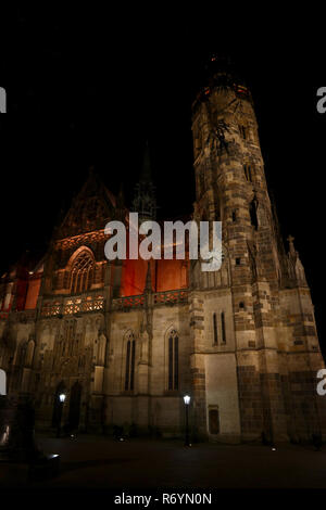 Gothic St Elisabeth nella cattedrale di Kosice, la Slovacchia Foto Stock