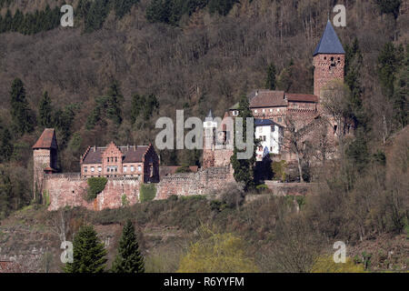 Castello zwingenberg Foto Stock