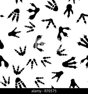 Set di stampe diverso. Modello senza giunture Foto Stock