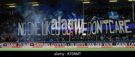 Utrecht, Paesi Bassi. Il 7 dicembre 2018. Stadion De Vliert Keuken Kampioen Divisie, atmosfera nello stadio durante la partita Den Bosch - NEC Credito: Pro scatti/Alamy Live News Credito: Pro scatti/Alamy Live News Foto Stock