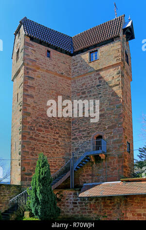 Torre della polvere in eberbach offrono Foto Stock