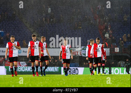 Rotterdam, Paesi Bassi 06 dicembre 2018 Calcio Eredivisie olandese 2018/2019: Feyenoord v VVV Venlo Feyenoord wint Foto Stock