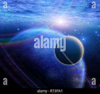 Atmosfera e dei pianeti Foto Stock