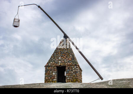 Verdens Ende il faro in Norvegia. Foto Stock