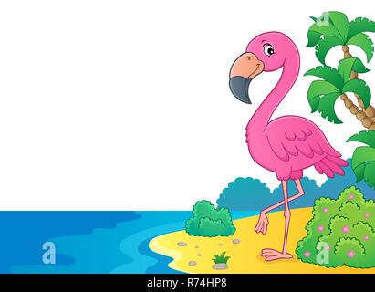 Flamingo argomento immagine 6 Foto Stock