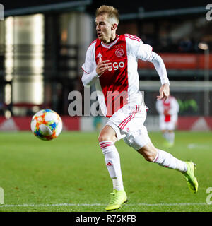 AMSTERDAM , 07-12-2018 , Sportpark De Toekomst , olandese , calcio Keuken Kampioen divisie , Stagione 2018 / 2019. Jong Ajax player Vaclav Cerny durante il match Jong Ajax vs TOP Oss Foto Stock