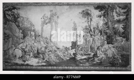 Bacchus (Dionisio) e Arianna, Bacco si trasforma in un'uva Foto Stock