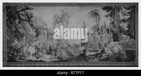 Bacchus (Dionisio) e Arianna, Bacco si trasforma in un'uva Foto Stock