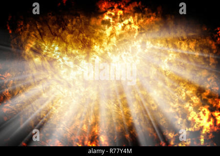Luce astratta manipolazioni Foto Stock