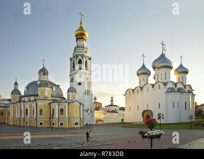 Il Cremlino piazza di Vologda. La Russia Foto Stock