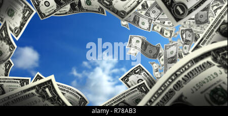 Noi della carta moneta Foto Stock