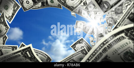 Noi della carta moneta Foto Stock