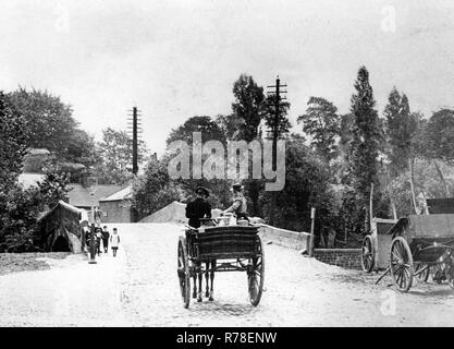 Walton le Dale vicino a Preston Foto Stock