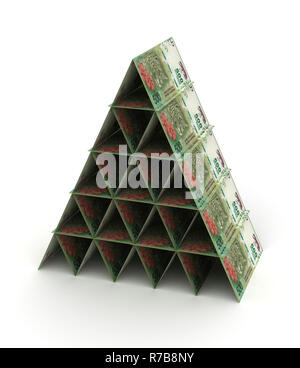 Argentina Pesos piramide Foto Stock