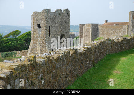 Colton del gate del castello di Dover, Dover, Kent, Regno Unito. Foto Stock