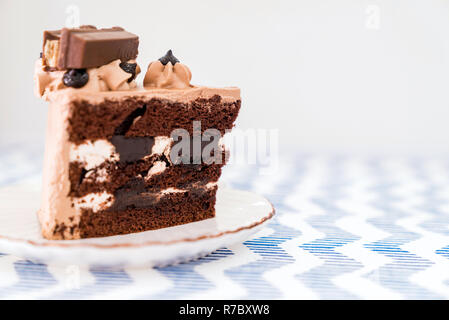 Torta al cioccolato Foto Stock