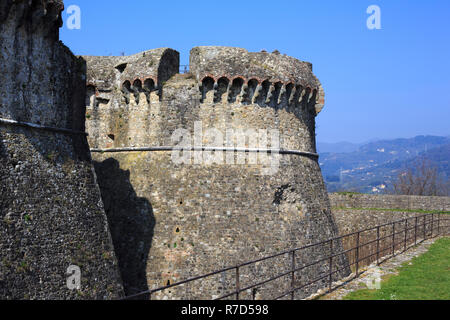 Sarzana una bellissima cittadina vicino a la spezia Foto Stock