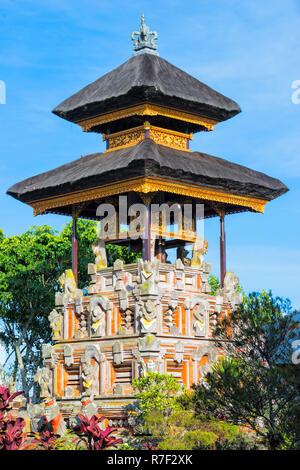 Pura Ulun Danu Batur tempio, Bali, Indonesia Foto Stock