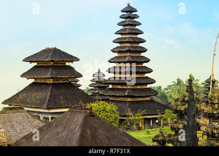 Pura Besakih tempio complesso, Bali, Indonesia Foto Stock