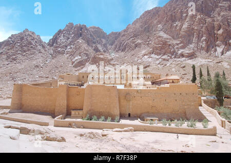 Santa Caterina il monastero, Sinai, Egitto Foto Stock