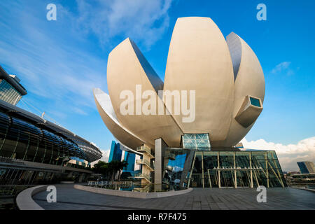 L'arte e il Museo della Scienza, Singapore Foto Stock