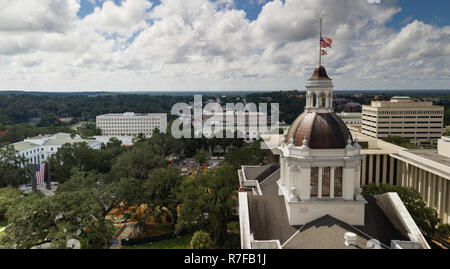 La città capitale di Tallahassee Florida detiene il governo ufficio edificio mostrato qui Foto Stock