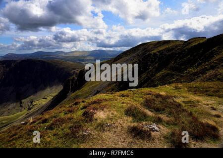 Oltre ad alta Spy per la gamma Helvellyn Foto Stock