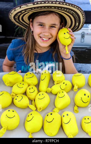 Miami Florida, Biscayne Boulevard Historic District, Cinco de MIMO Festival, quartiere shopping shopping shopping shopping shopping negozi di vendita di mercato, stor Foto Stock