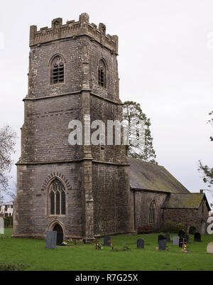 St Bridgets Chiesa Wentlooge numero 3728 Foto Stock