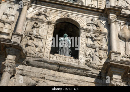 La chiesa di St Paul, Macau, Cina. Foto Stock