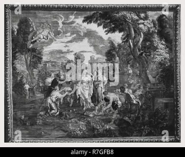 Psiche, adorato come dea, sostiene Venere" (Afrodite) Rabbia Foto Stock