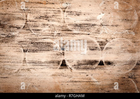 Abstract progettato marcio ammuffito legno sfondo texture Foto Stock