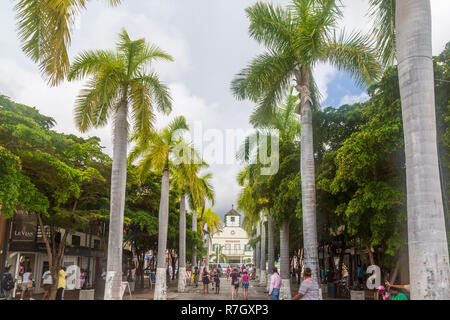 A Philipsburg, St Maarten - 1 Dicembre 2016 : Courthouse in Philipsburg, St Maarteen Foto Stock