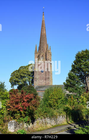 San Pietro e San Paolo, Chiesa Road, Weobley, Herefordshire, England, Regno Unito Foto Stock