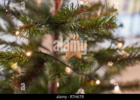 Decorazione per albero di natale Foto Stock