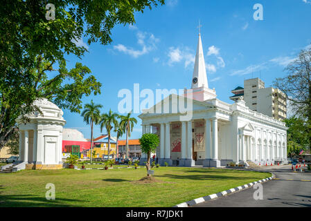 Penang, Malesia - 18 agosto 2018: la chiesa di San Giorgio è un palazzo del XIX secolo la chiesa Anglicana nella città di George Town Foto Stock