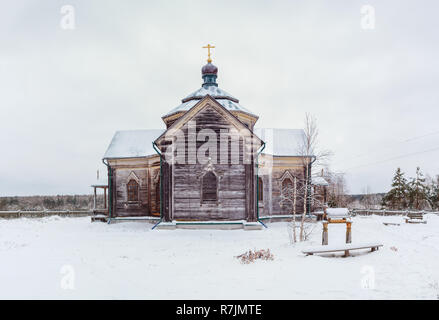 Nizhny Novgorod Regione. Chiesa di Zosima e Savvatiy nella Trinità Foto Stock