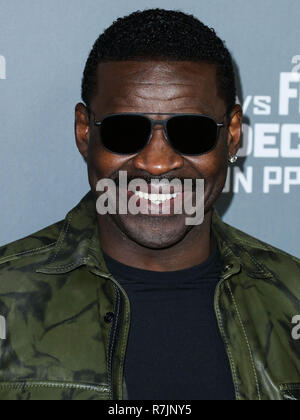 LOS ANGELES, CA, Stati Uniti d'America - 01 dicembre: Michael Irvin al Showtime PPV presenta Heavyweight Championship del mondo "Wilder vs. Fury' Pre-Event VIP Party tenuto presso Staples Center su dicembre 1, 2018 a Los Angeles, California, Stati Uniti. (Foto di Xavier COLLIN/Image Press Agency) Foto Stock