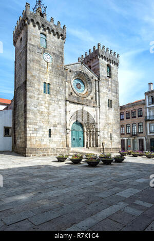 Cattedrale di Viana do Castelo, Minho, Portogallo Foto Stock