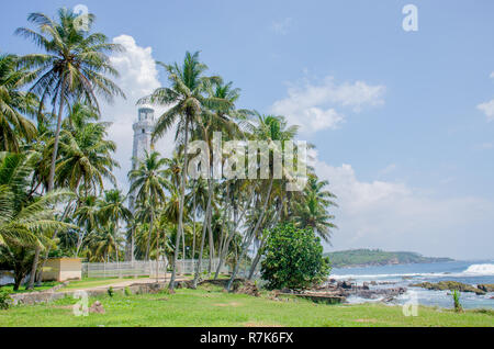 Dondra faro punta meridionale dello Sri Lanka Foto Stock